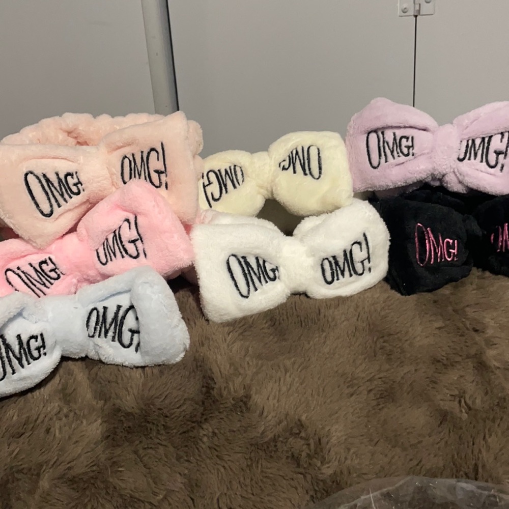 Omg! Spa headband bundle of 7 new